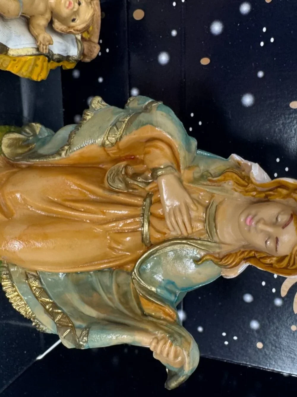 Euromarchi Italy Holy Family Nativity Set 3 Pc Original Box